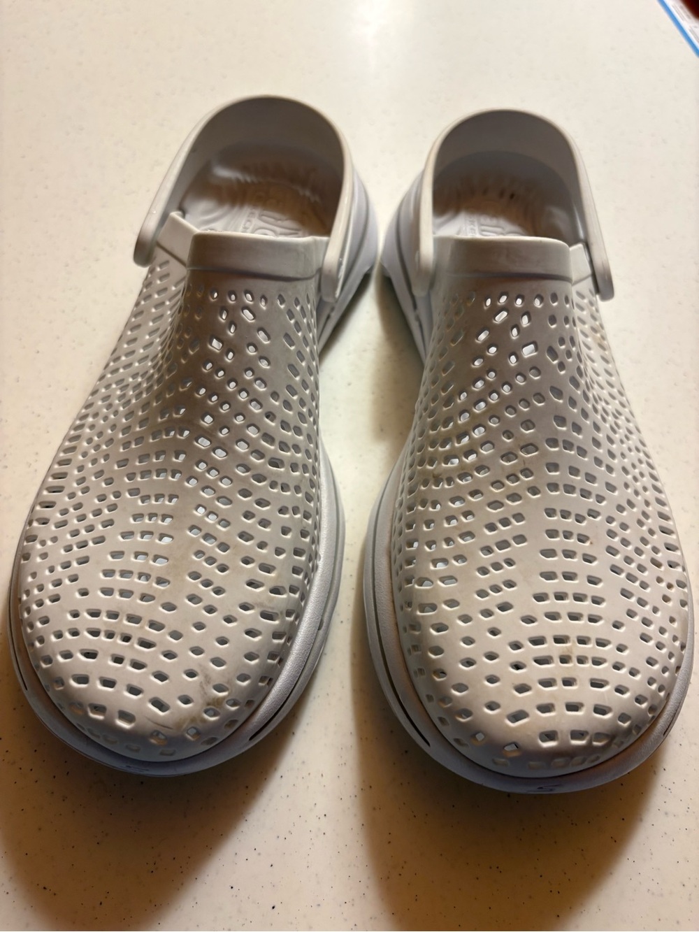 Skechers Ladies White Breathable Slip-On Water Clogs